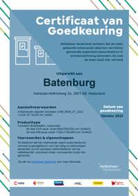 Certificaat van goedkeuring